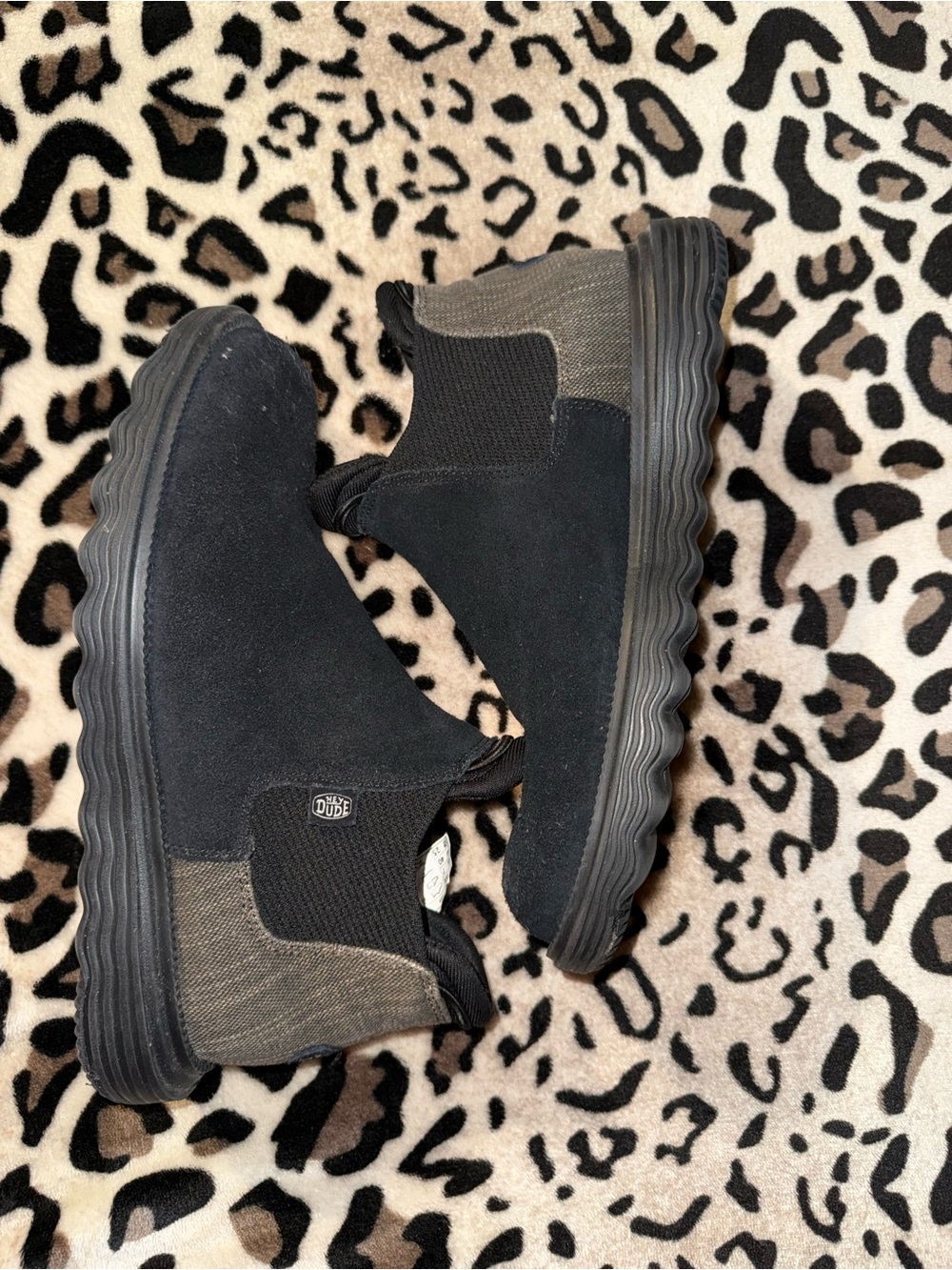 Hey dudes Slip-On Casual Shoes - Black and Brown